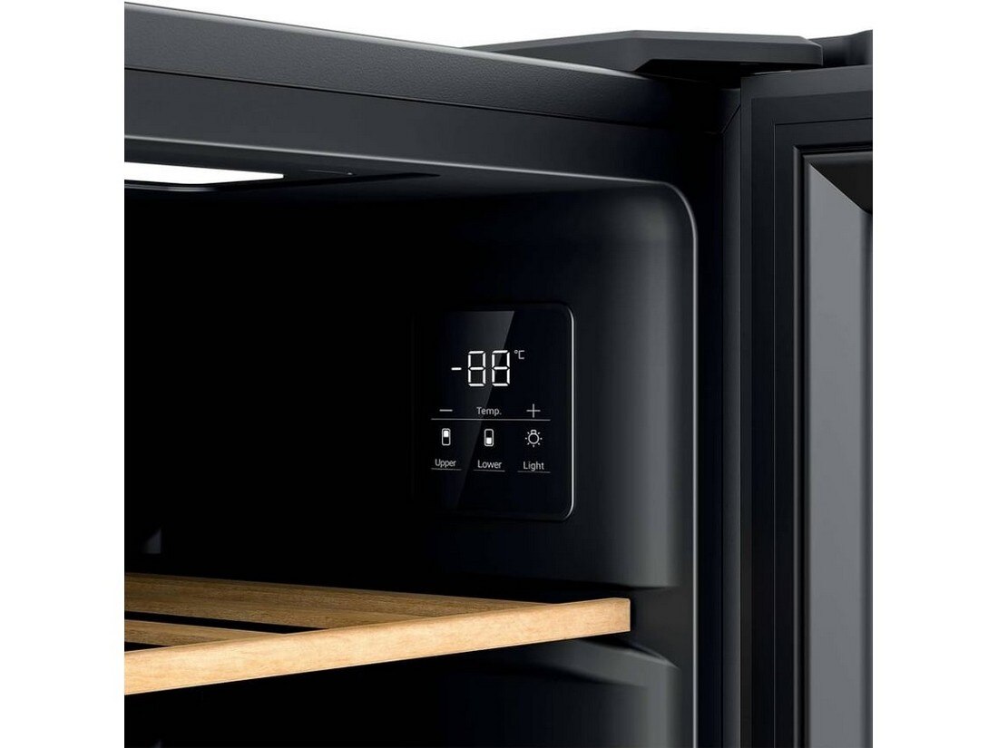 Garrafeira Candy CNWQ4G32G2 de 32 Garrafas e 85 cm - Preto Preto-4