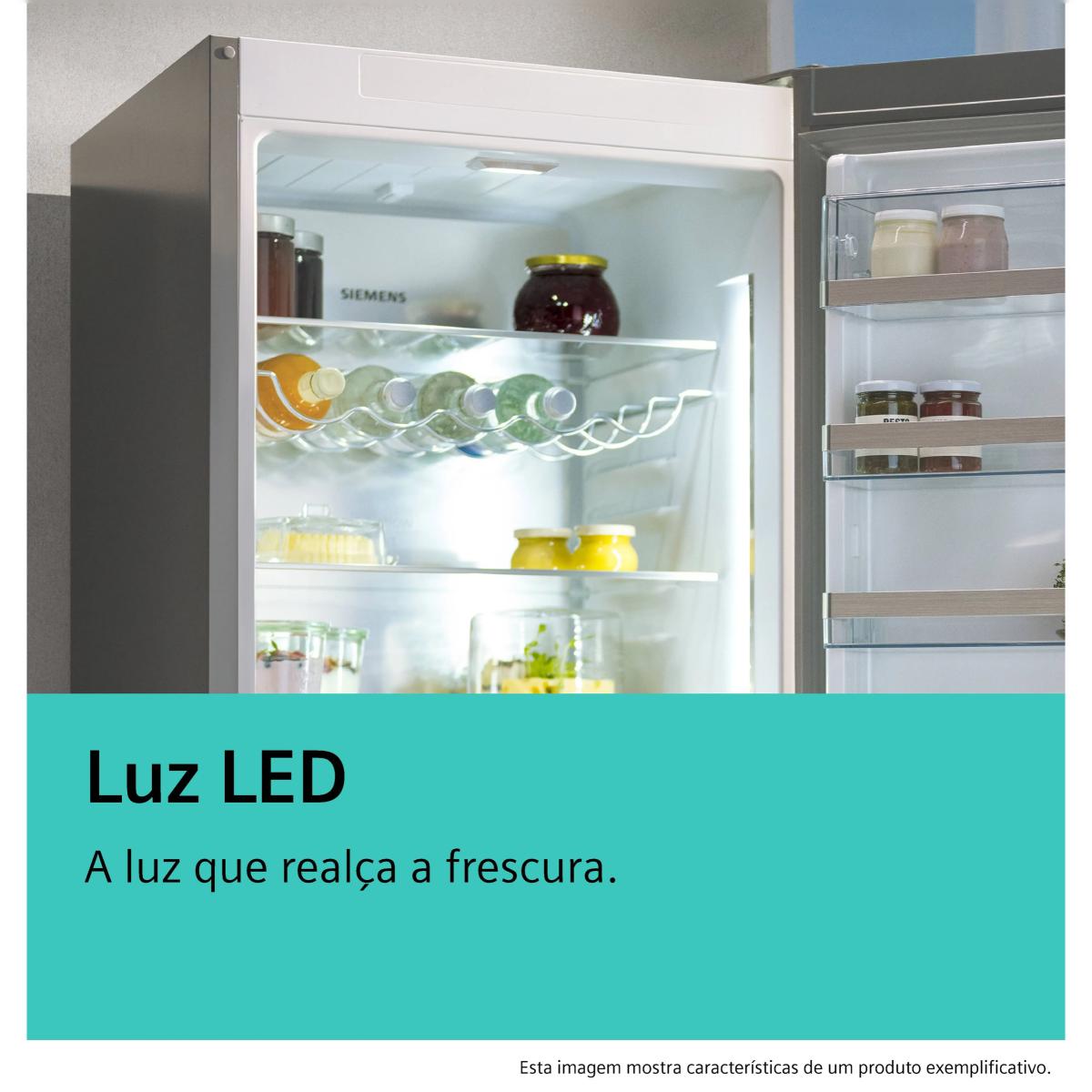 Garrafeira Siemens KW36KATGA de 2 Temperaturas com Capacidade para 199 Garrafas Standard - Prateado Prateado-4