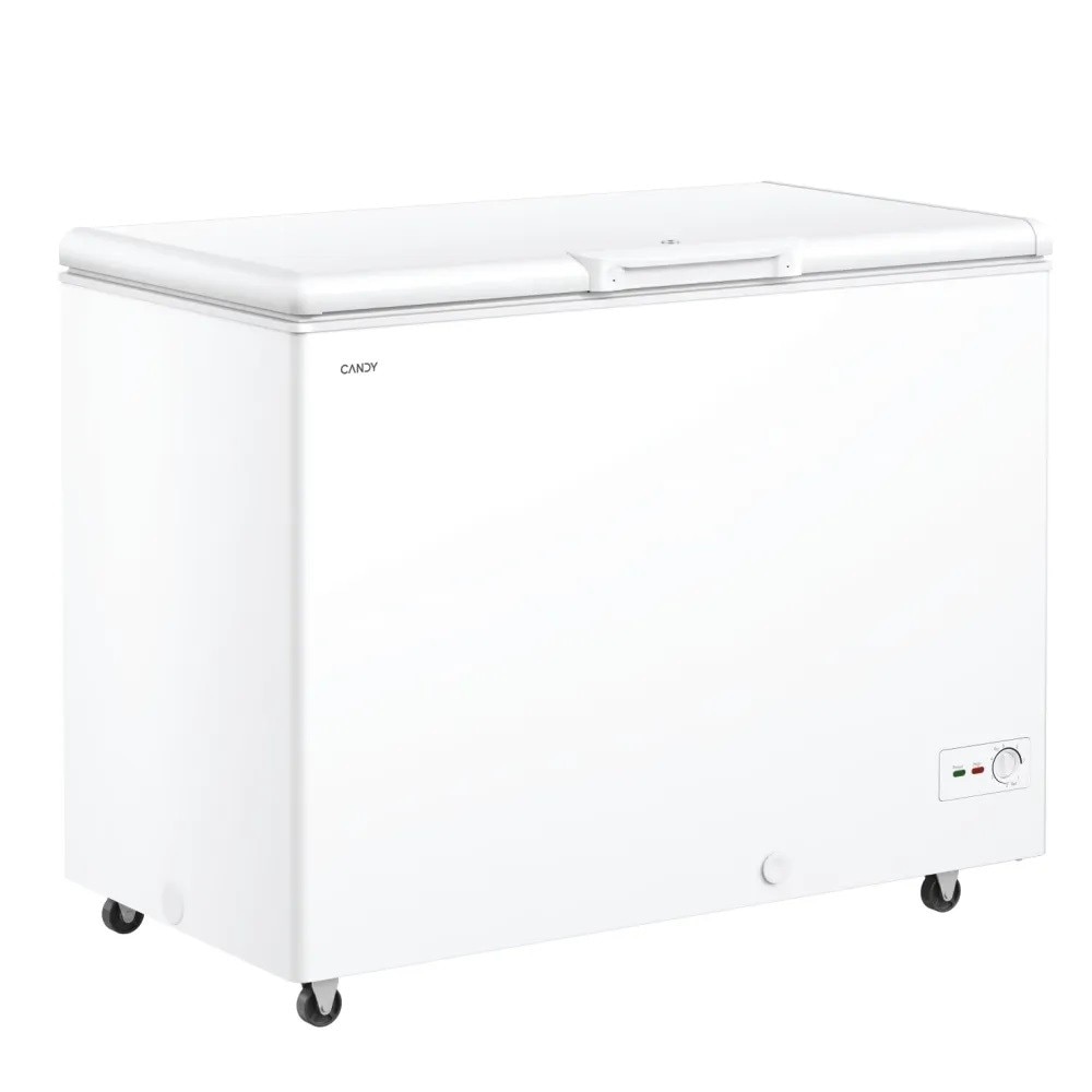 Arca Congeladora Horizontal Candy CCHH 3012E Convertível a Frigorífico Branco-3