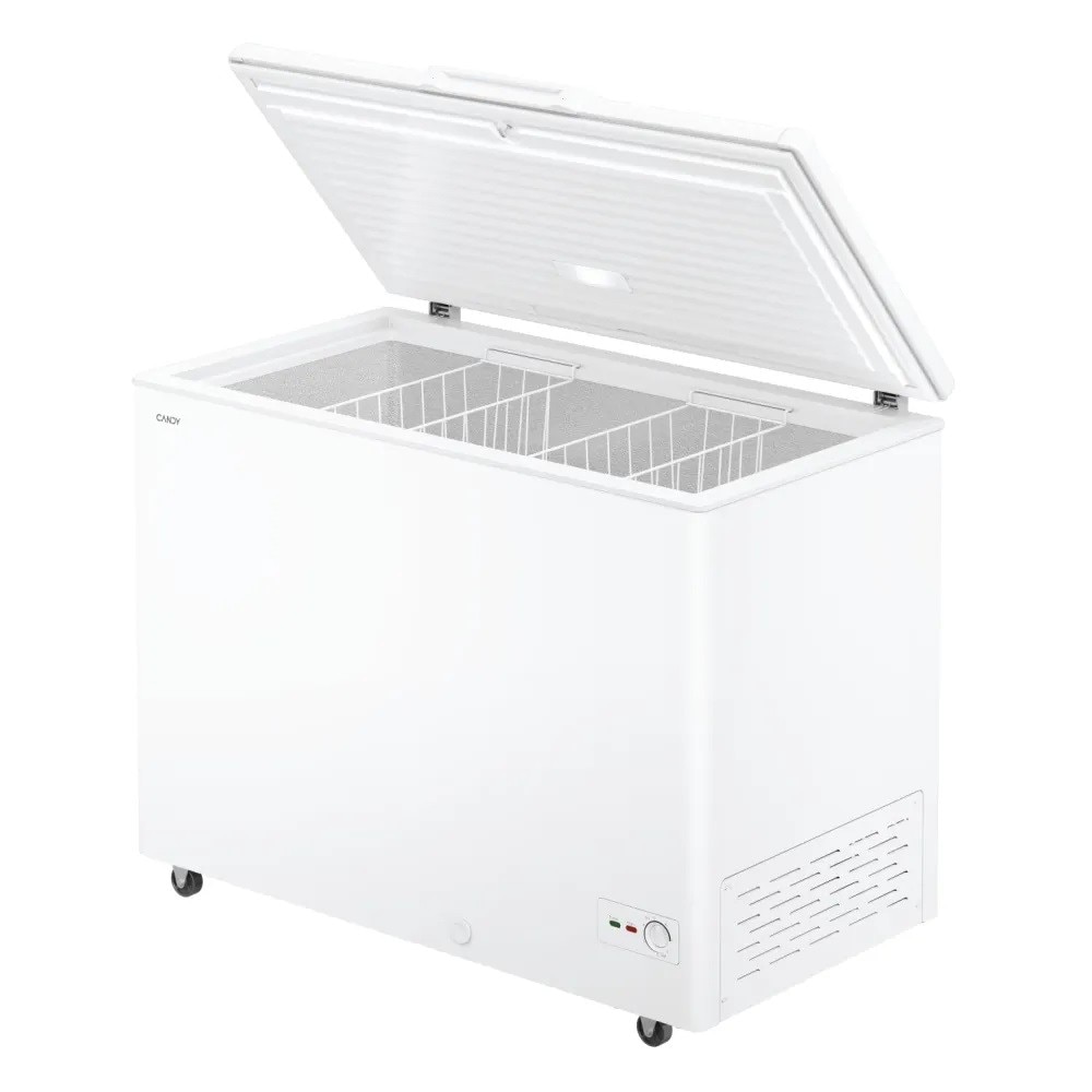 Arca Congeladora Horizontal Candy CCHH 3012E Convertível a Frigorífico Branco-4