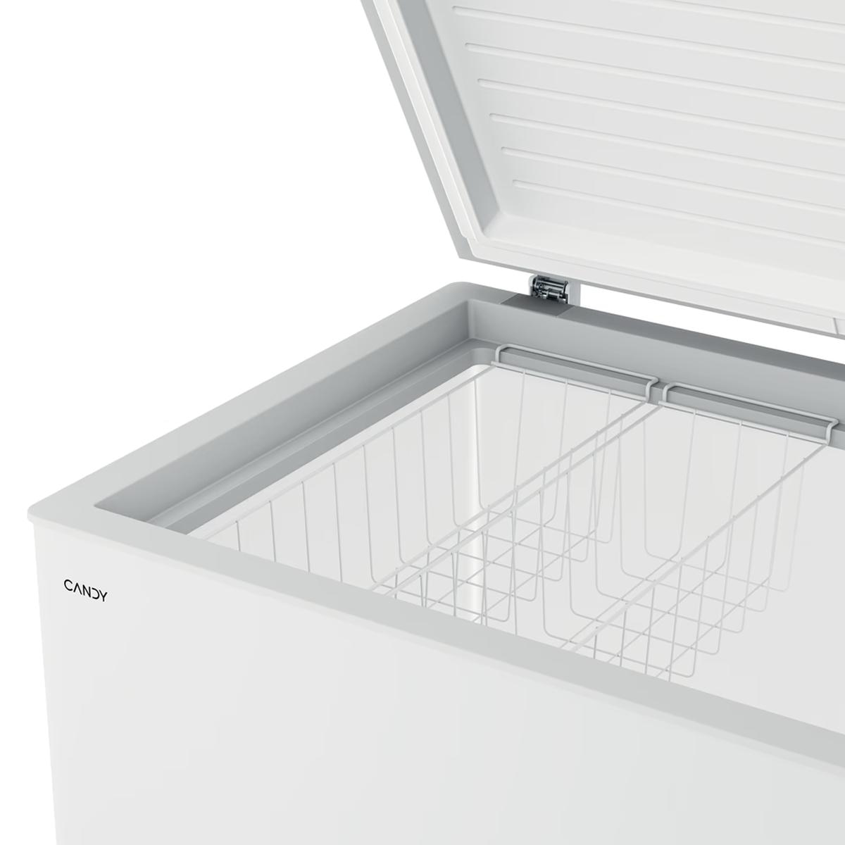 Arca Congeladora Horizontal Candy  CNCHQ4S420EW Congelação Circle Fresh Flexi Switch de 418 Litros Branco-5