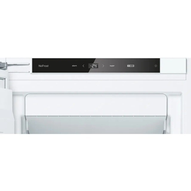 Arca Congeladora Vertical Encastrável Bosch Serie 4 GIN81VEE0 NoFrost e de 177,2 cm - Branco Branco-3