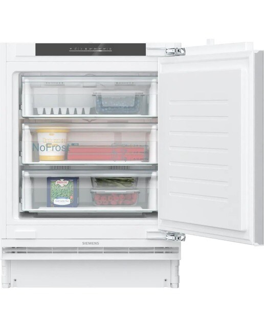 Imagem 0 de Arca Mini Congeladora Vertical Encastrável Siemens iQ500 GU21NADE0 NoFrost de 82 cm - Branco