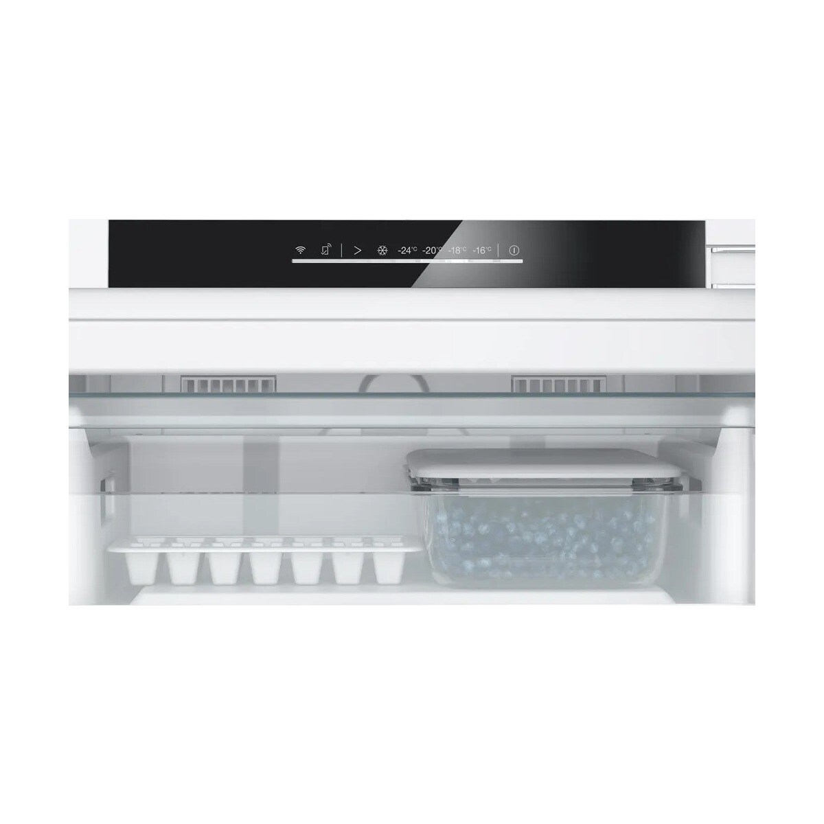 Arca Mini Congeladora Vertical Encastrável Siemens iQ500 GU21NADE0 NoFrost de 82 cm - Branco Branco-3