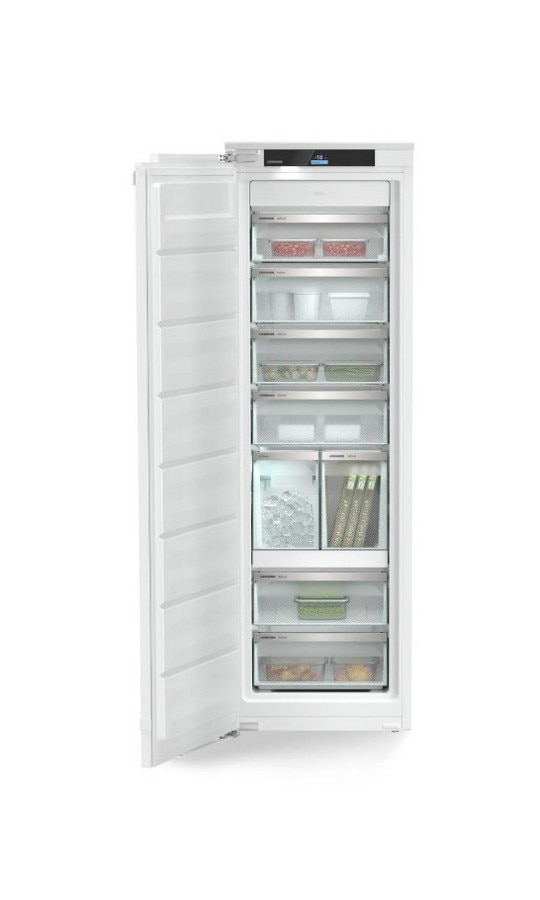 Arca Congeladora Vertical Encastrável Liebherr SIFNdi 5188 No Frost de 213 Litros Branco-1