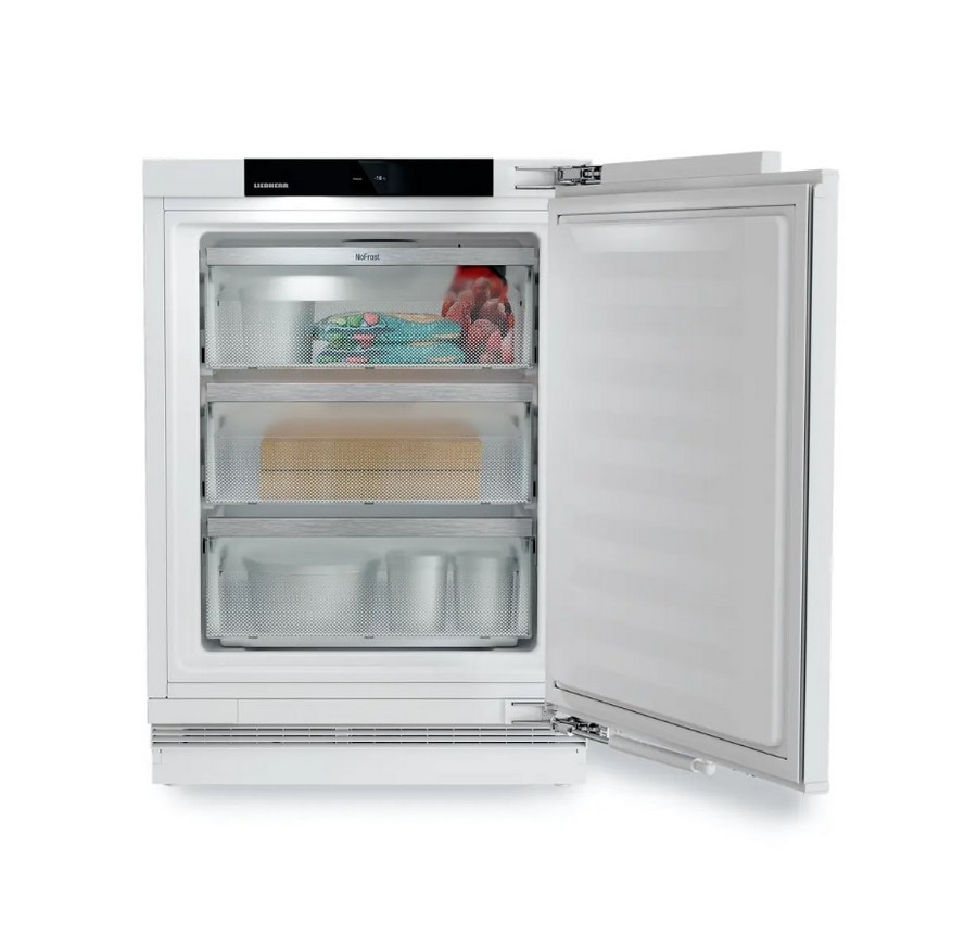 Arca Mini Congeladora Vertical Encastrável Liebherr SUFNc 375i SmartFrost de 80 Litros - Branco Branco-1