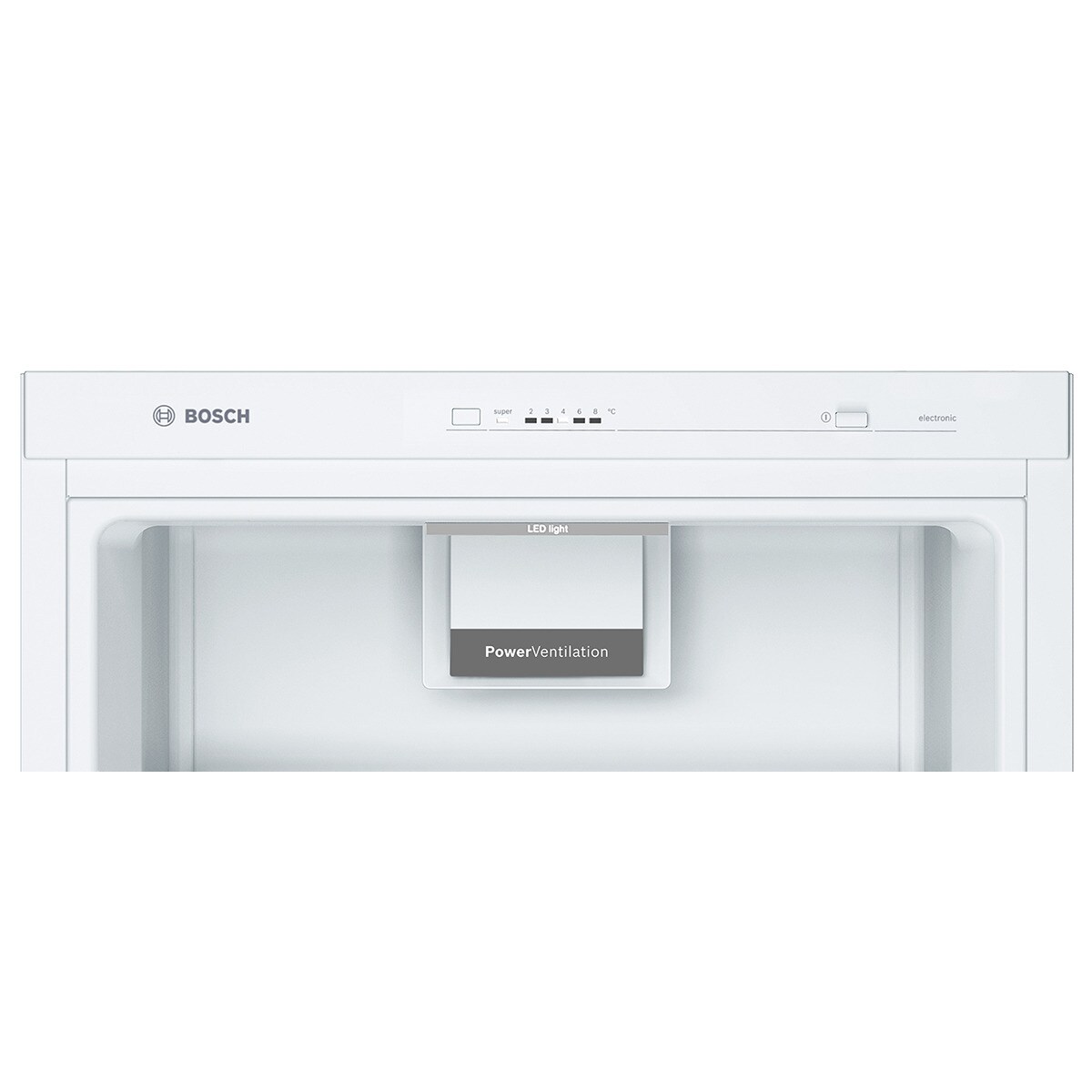 Frigorífico de 1 Porta Bosch Série 4 KSV33VWEP VitaFresh e Tecnologia Intelligent Inverter e de 176 cm - Branco Branco-4