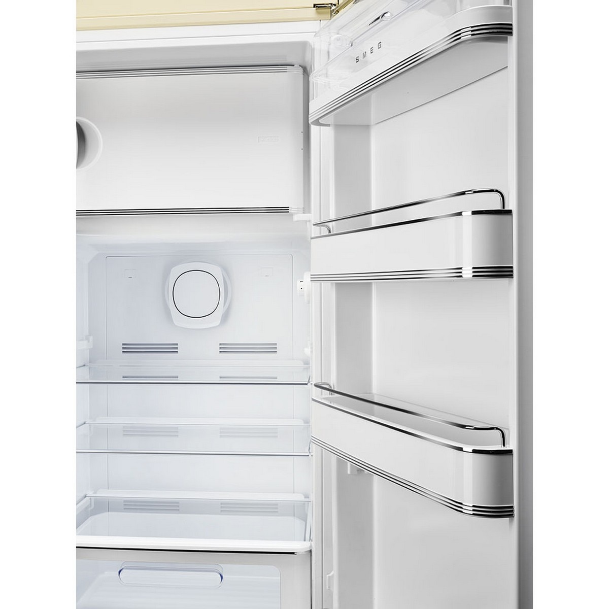 Frigorífico de 1 Porta Smeg FAB28RCR6, Compressor Inverter, 270 Litros, com Abertura à Direita - Creme Creme-3