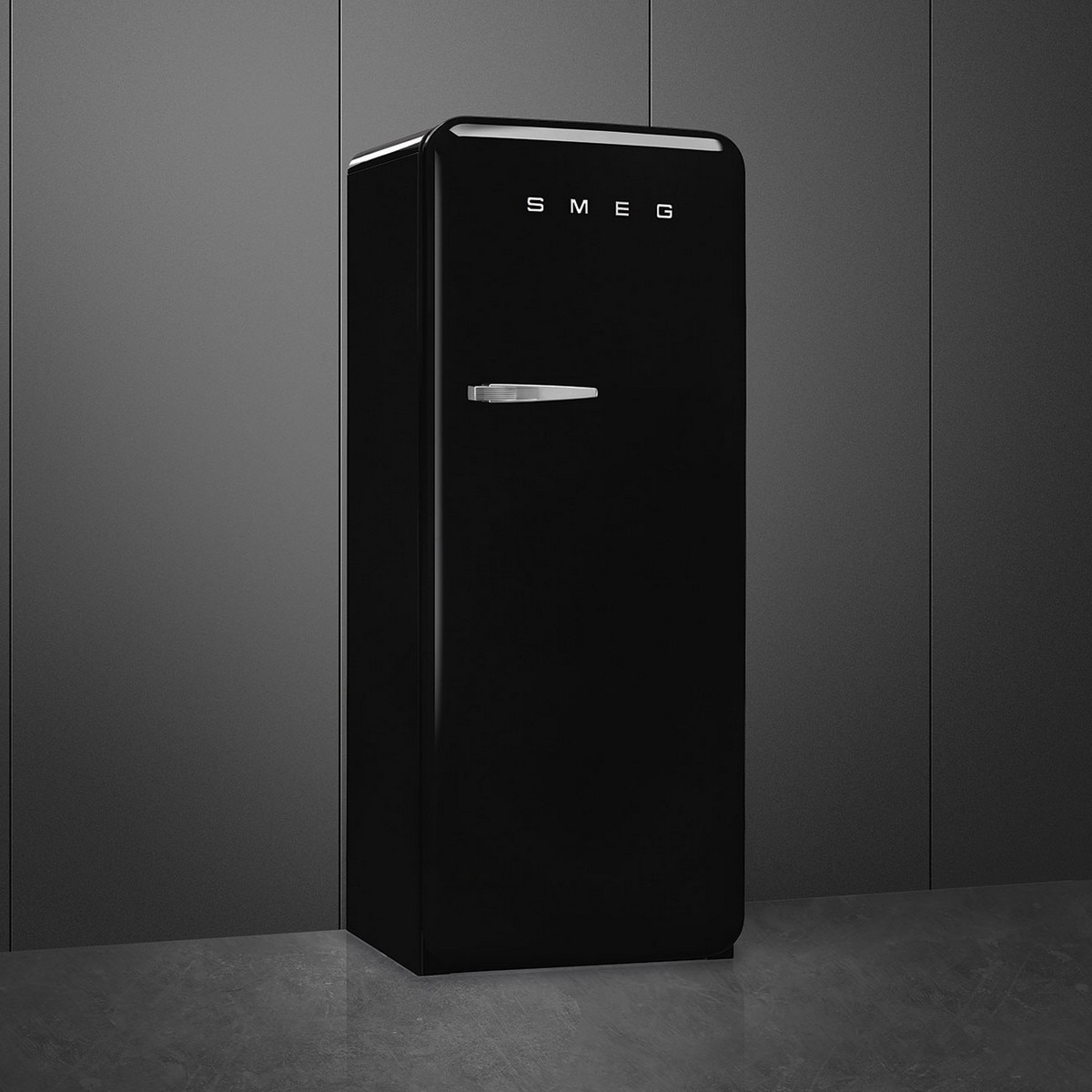 Frigorífico de 1 Porta Smeg FAB28RBL6, Compressor Inverter, 270 Litros, com Abertura à Direita - Preto Preto-10
