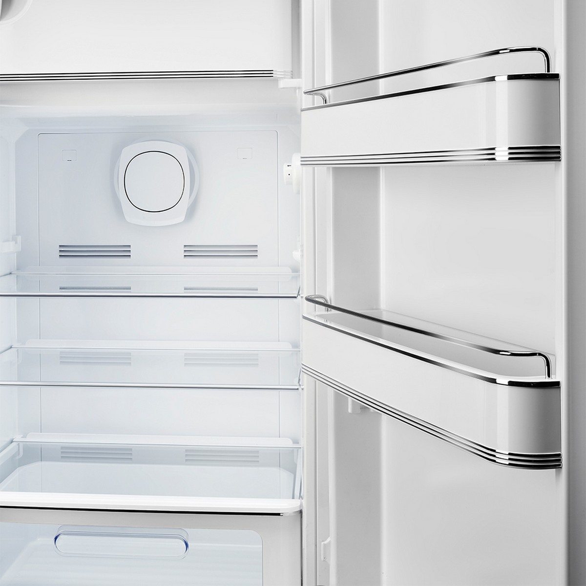 Frigorífico de 1 Porta Smeg FAB28RWH6, Compressor Inverter, 270 Litros, com Abertura à Direita - Branco Branco-3