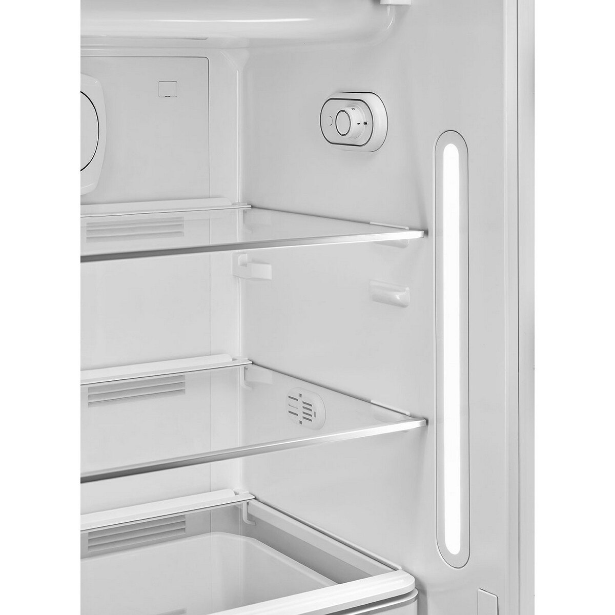 Frigorífico de 1 Porta Smeg FAB28RWH6, Compressor Inverter, 270 Litros, com Abertura à Direita - Branco Branco-5