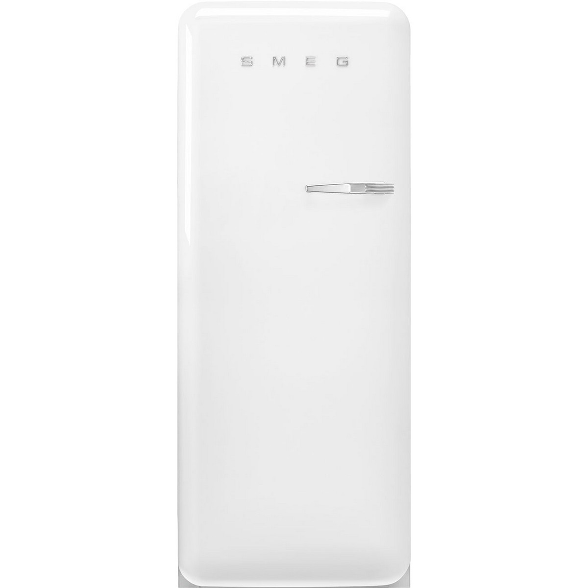 Frigorífico de 1 Porta Smeg FAB28LWH6, Compressor Inverter, 270 Litros, com Abertura à Esquerda - Branco Branco-1