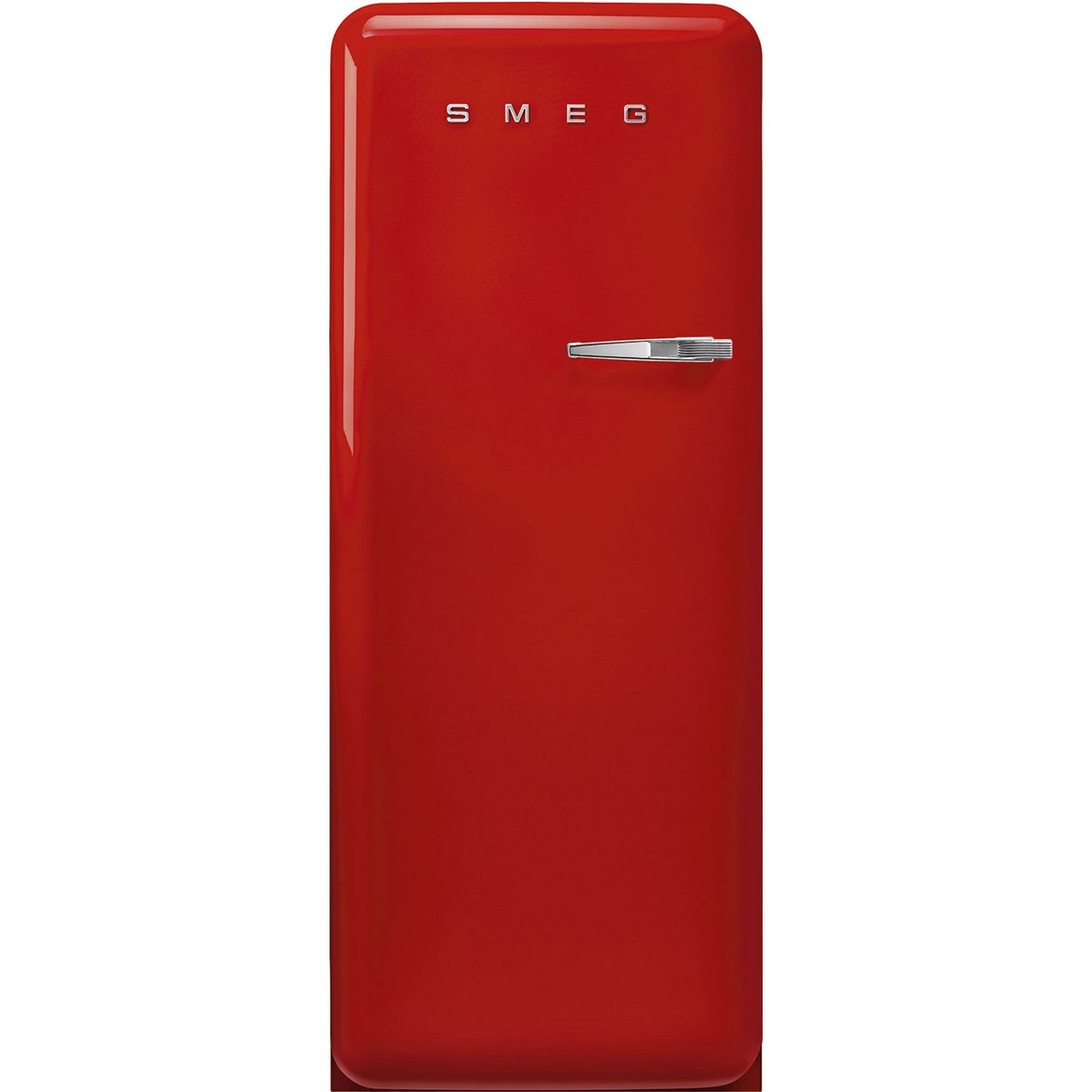 Frigorífico de 1 Porta Smeg FAB28LRD6, Compressor Inverter, 270 Litros, com Abertura à Esquerda - Vermelho Vermelho-1