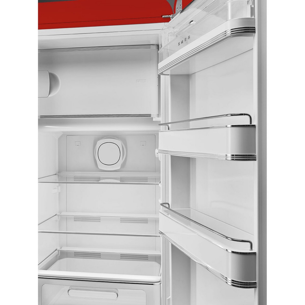 Frigorífico de 1 Porta Smeg FAB28RRD6, Compressor Inverter, 270 Litros, com Abertura à Direita - Vermelho Vermelho-6