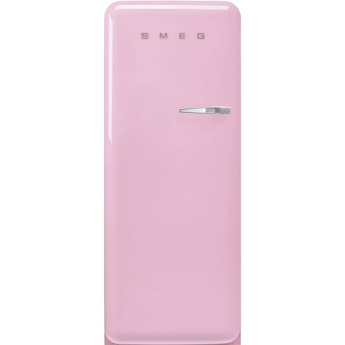 Frigorífico de 1 Porta Smeg FAB28LPK6, Compressor Inverter, 270 Litros, com Abertura à Esquerda - Rosa Rosa-1