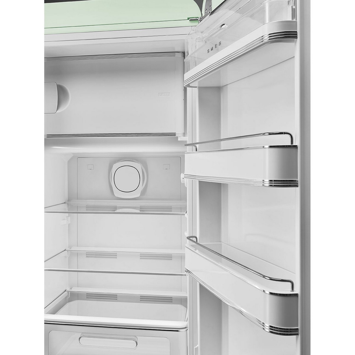 Frigorífico de 1 Porta Smeg FAB28RPG6, Compressor Inverter, 270 Litros, com Abertura à Direita - Verde Água Verde Água-6