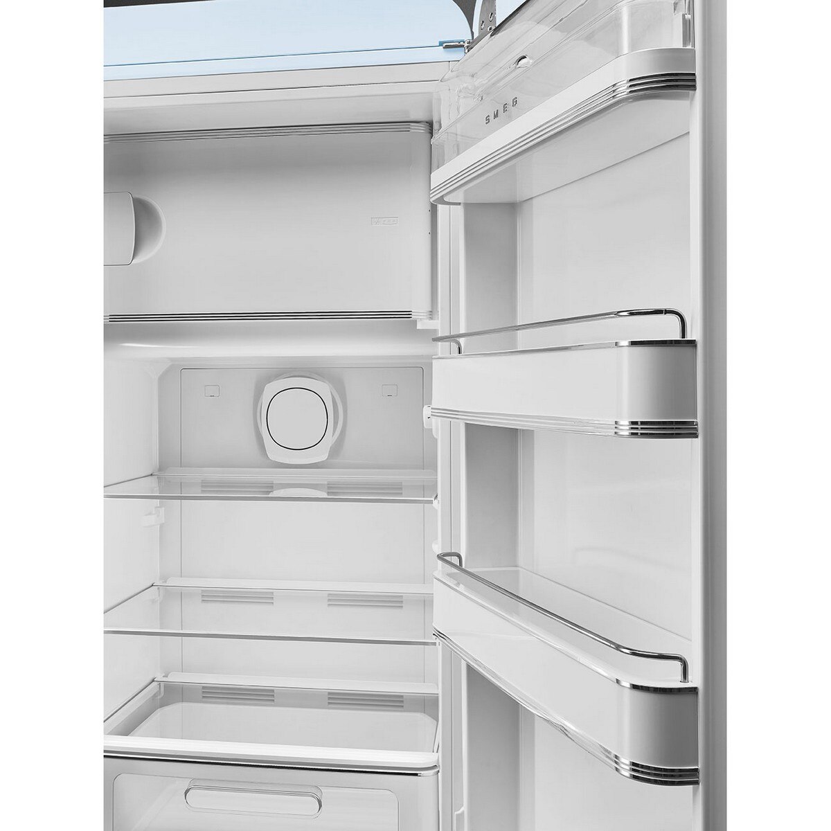 Frigorífico de 1 Porta Smeg FAB28RPB6, Compressor Inverter, 270 Litros, com Abertura à Direita - Azul Céu Azul Céu-6