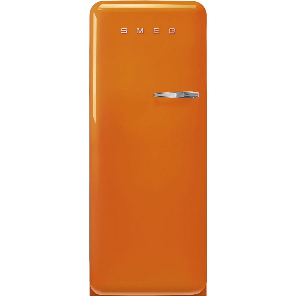Frigorífico de 1 Porta Smeg FAB28LOR6, Compressor Inverter, 270 Litros, com Abertura à Esquerda - Laranja Laranja-1