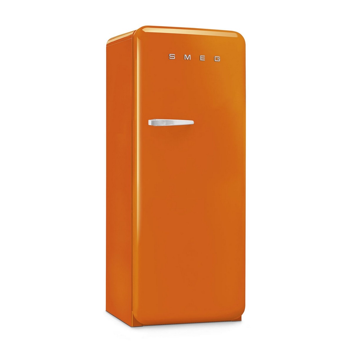 Frigorífico de 1 Porta Smeg FAB28ROR6, Compressor Inverter, 270 Litros, com Abertura à Direita - Laranja Laranja-3