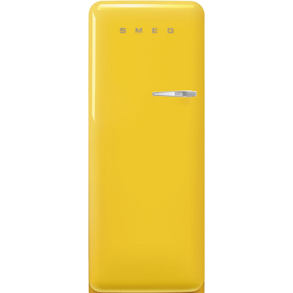 Imagem 0 de Frigorífico de 1 Porta Smeg FAB28LYW6, Compressor Inverter, 270 Litros, com Abertura à Esquerda - Amarelo