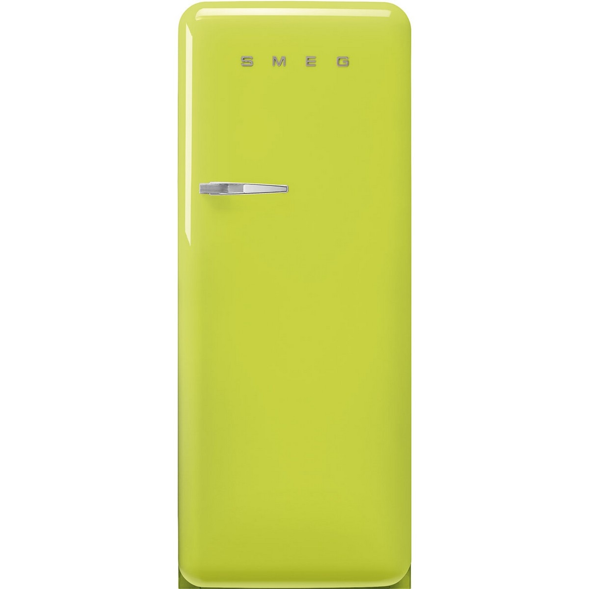 Frigorífico de 1 Porta Smeg FAB28RLI6, Compressor Inverter, 270 Litros, com Abertura à Direita - Verde Limão Verde Limão-1