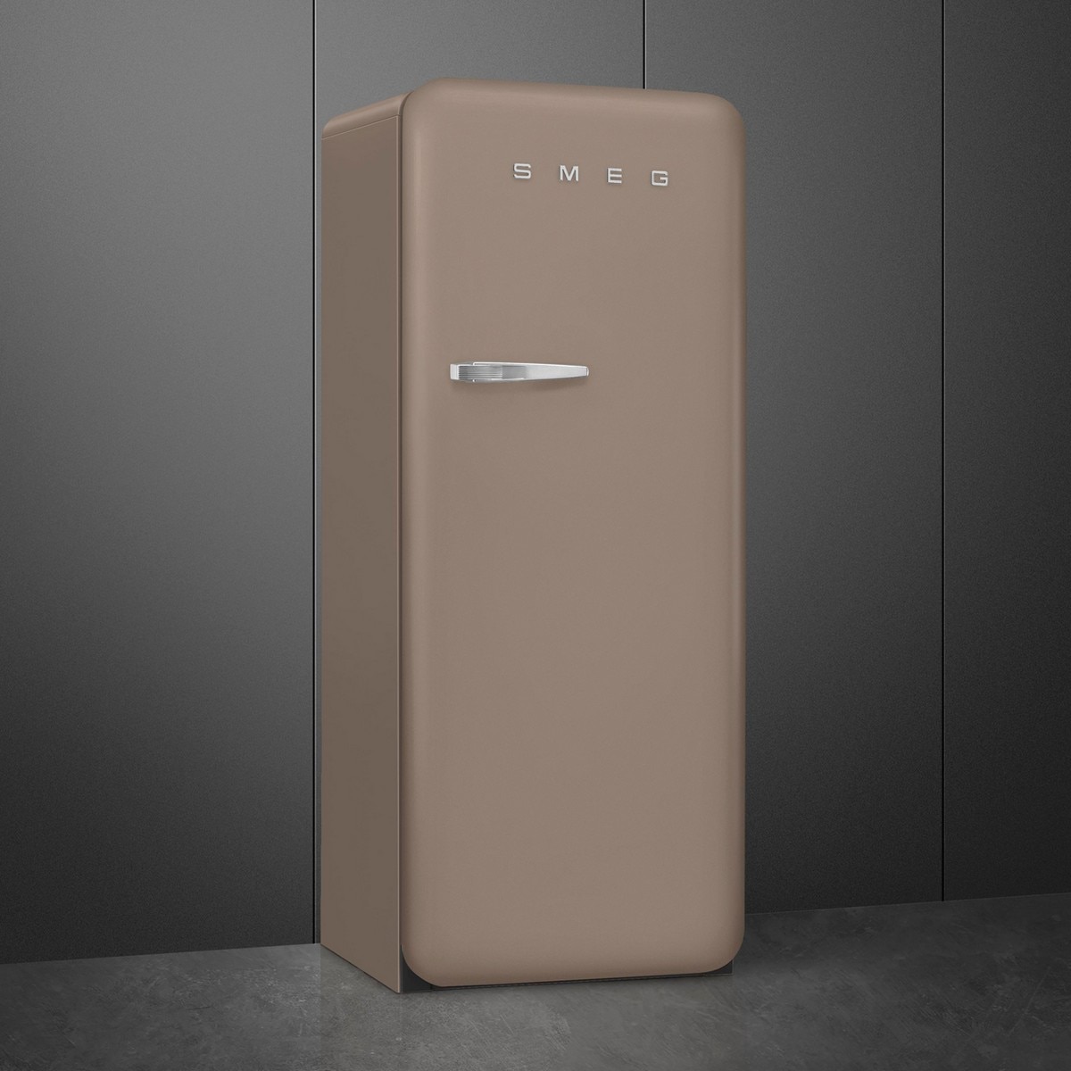 Frigorífico de 1 Porta Smeg FAB28RDTP6, Compressor Inverter, 270 Litros, com Abertura à Direita - Taupe Taupe-2
