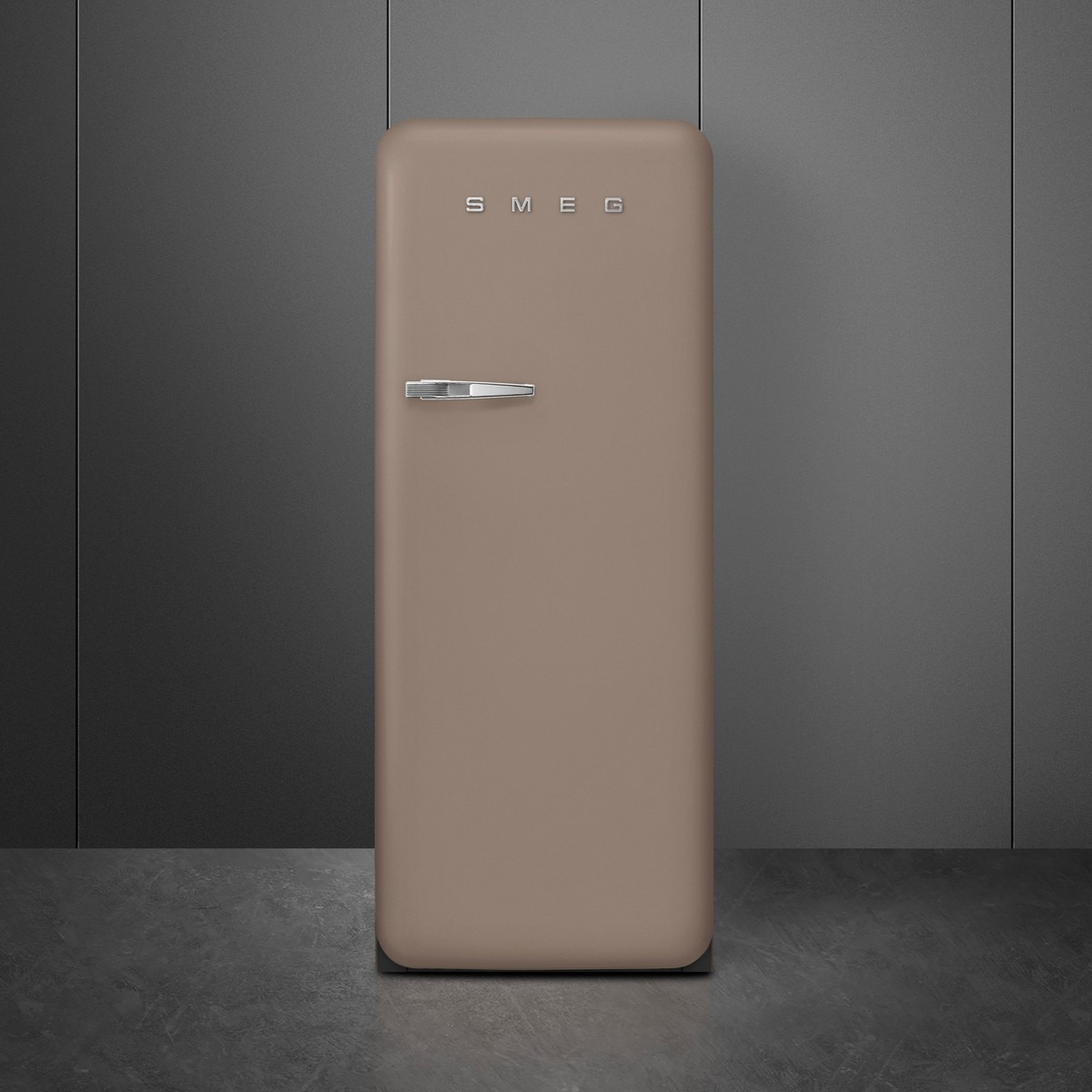 Frigorífico de 1 Porta Smeg FAB28RDTP6, Compressor Inverter, 270 Litros, com Abertura à Direita - Taupe Taupe-9
