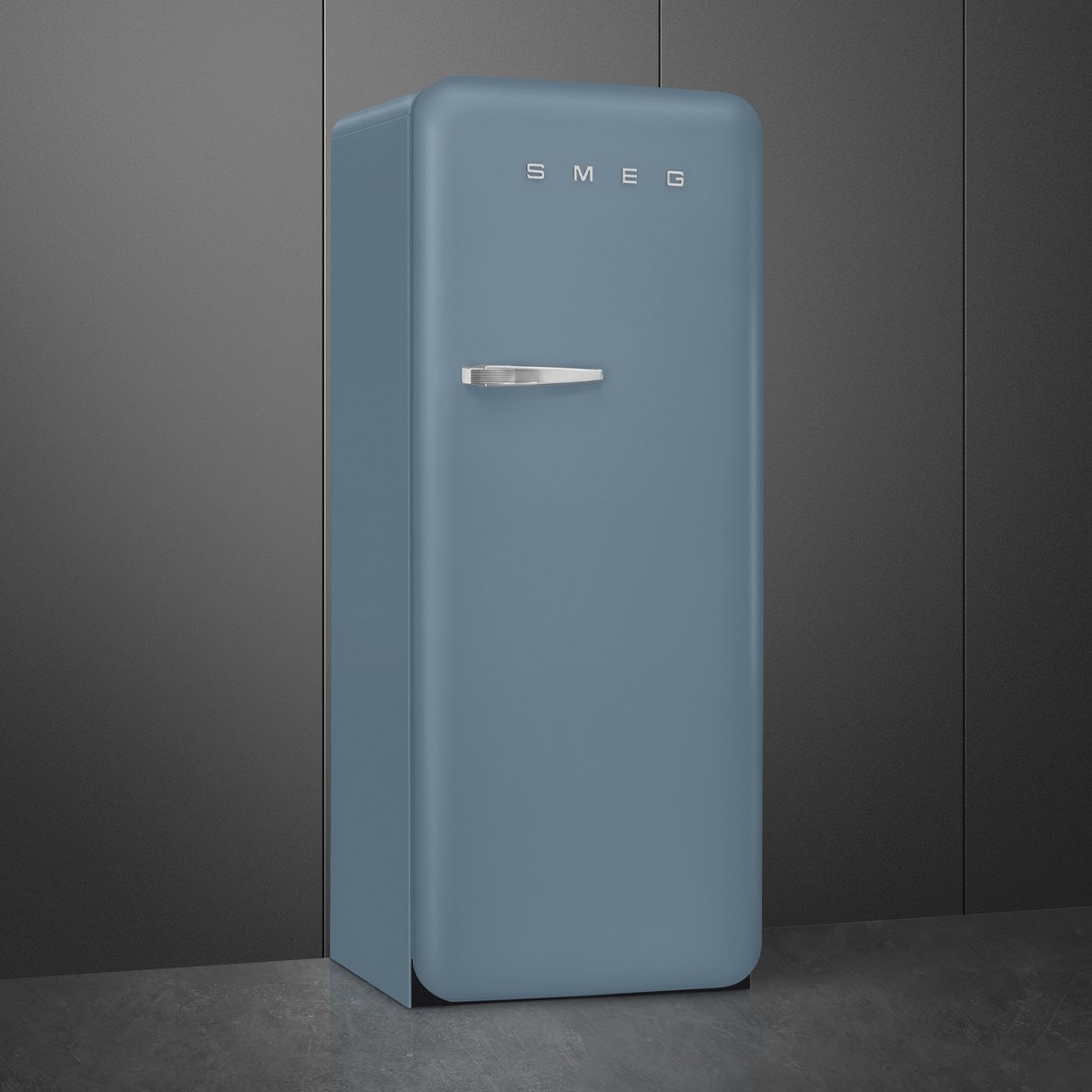 Frigorífico de 1 Porta Smeg FAB28RDSB6, Compressor Inverter, 270 Litros, com Abertura à Direita - Azul Tormenta Azul Tempestade-2