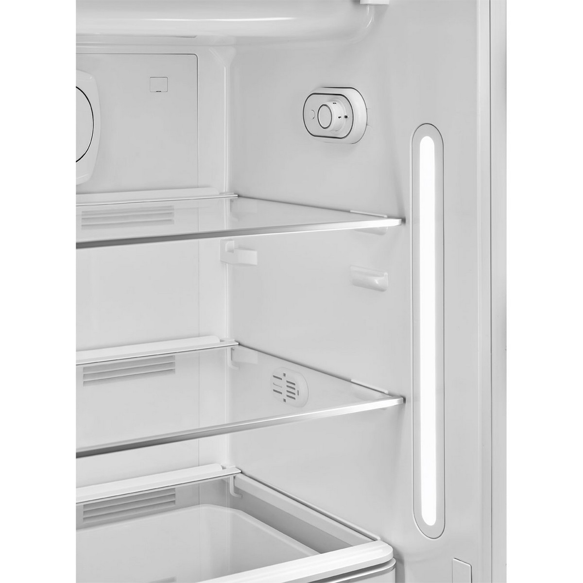 Frigorífico de 1 Porta Smeg FAB28RDSB6, Compressor Inverter, 270 Litros, com Abertura à Direita - Azul Tormenta Azul Tempestade-6