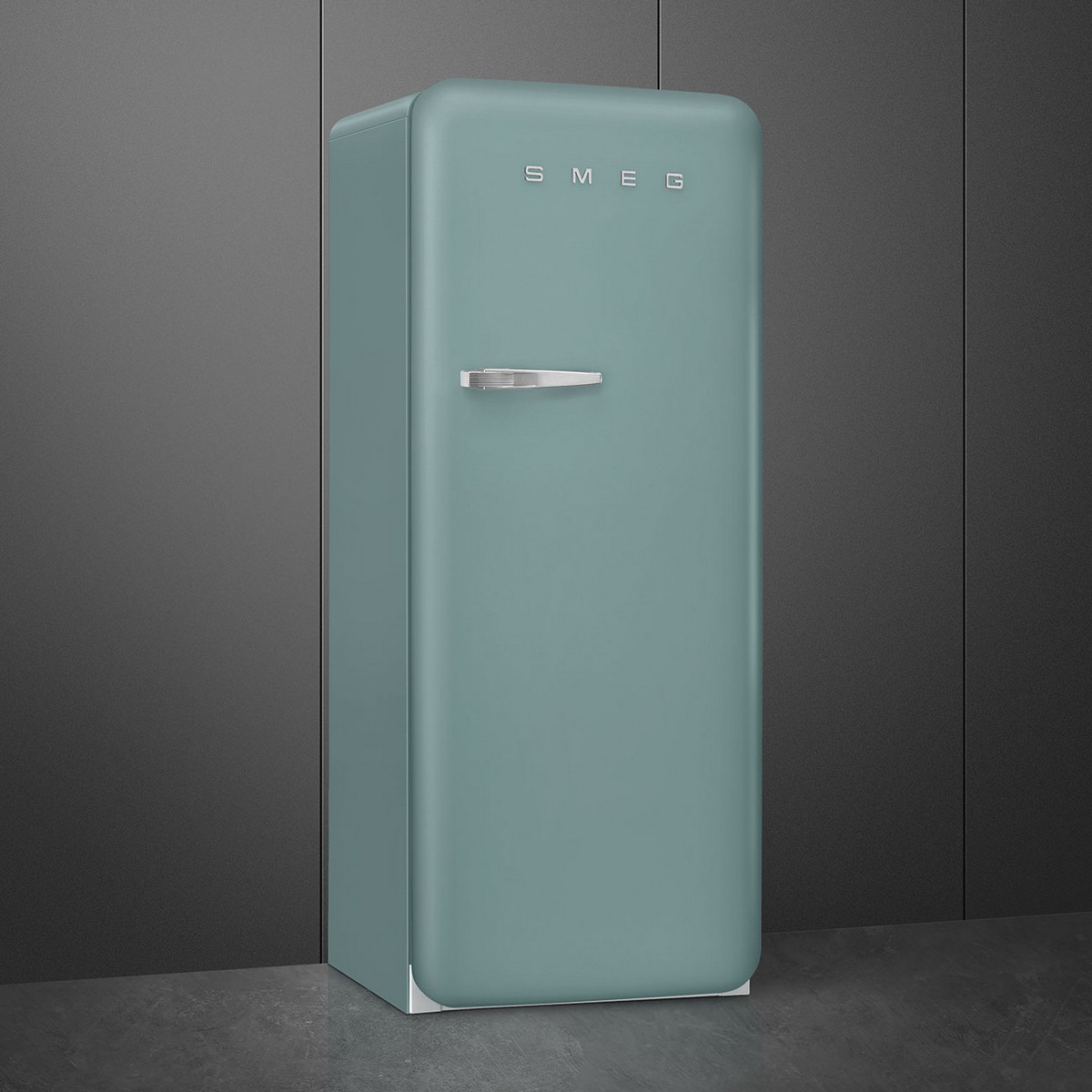 Frigorífico de 1 Porta Smeg FAB28RDEG6, Compressor Inverter, 270 Litros, com Abertura à Direita - Verde Esmeralda Verde-esmeralda-2