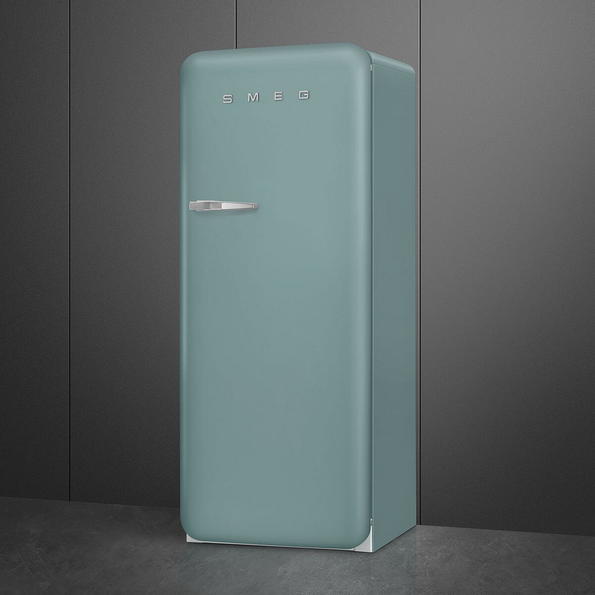 Frigorífico de 1 Porta Smeg FAB28RDEG6, Compressor Inverter, 270 Litros, com Abertura à Direita - Verde Esmeralda Verde-esmeralda-3