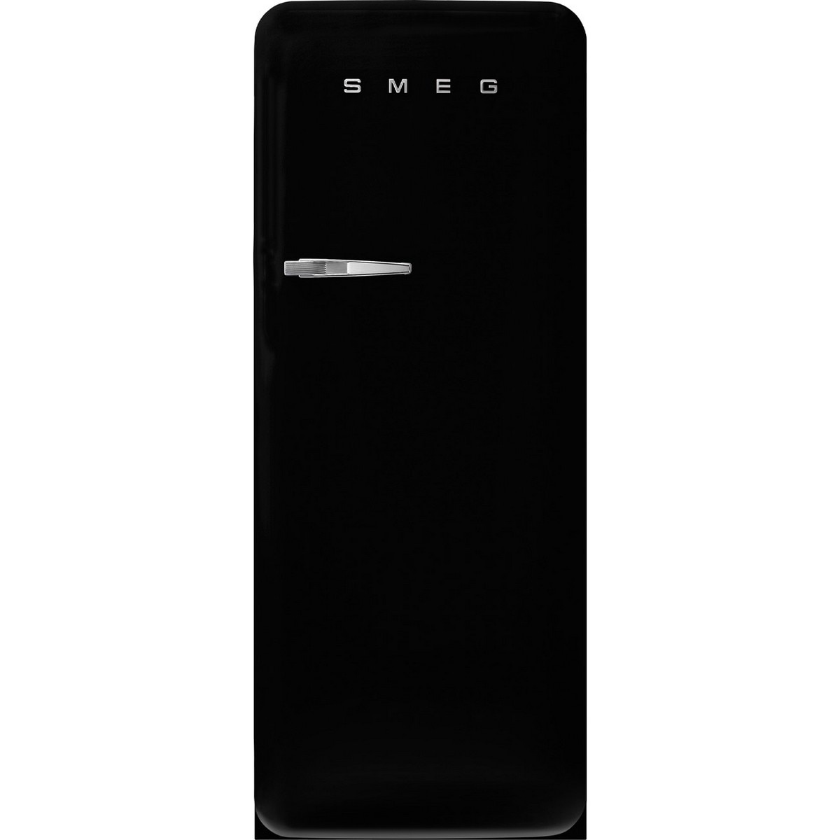Frigorífico de 1 Porta Smeg FAB28RDBLM6, Compressor Inverter, 270 Litros, com Abertura à Direita - Preto Mate Preto mate-1
