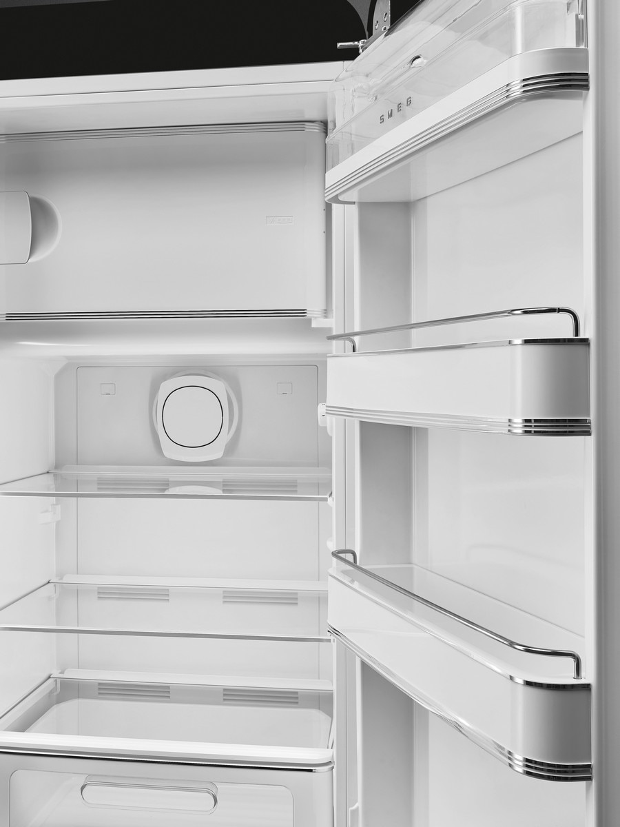 Frigorífico de 1 Porta Smeg FAB28RDBLM6, Compressor Inverter, 270 Litros, com Abertura à Direita - Preto Mate Preto mate-3