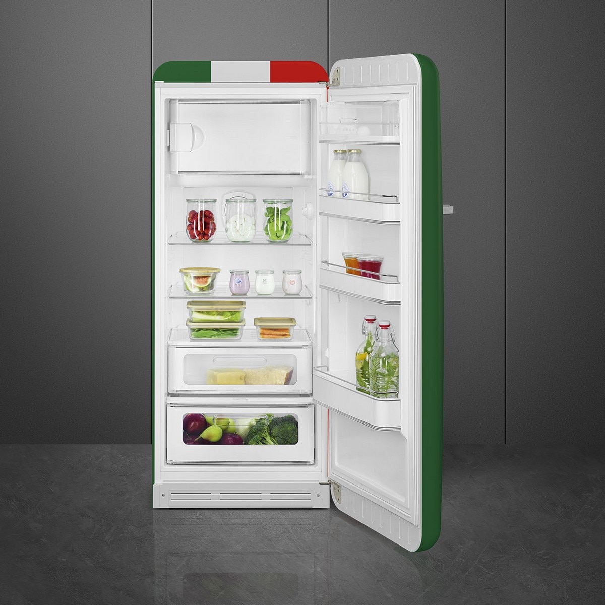 Frigorífico de 1 Porta Smeg FAB28RDIT6, Compressor Inverter, 270 Litros, com Abertura à Direita - Itália Multicolor-4