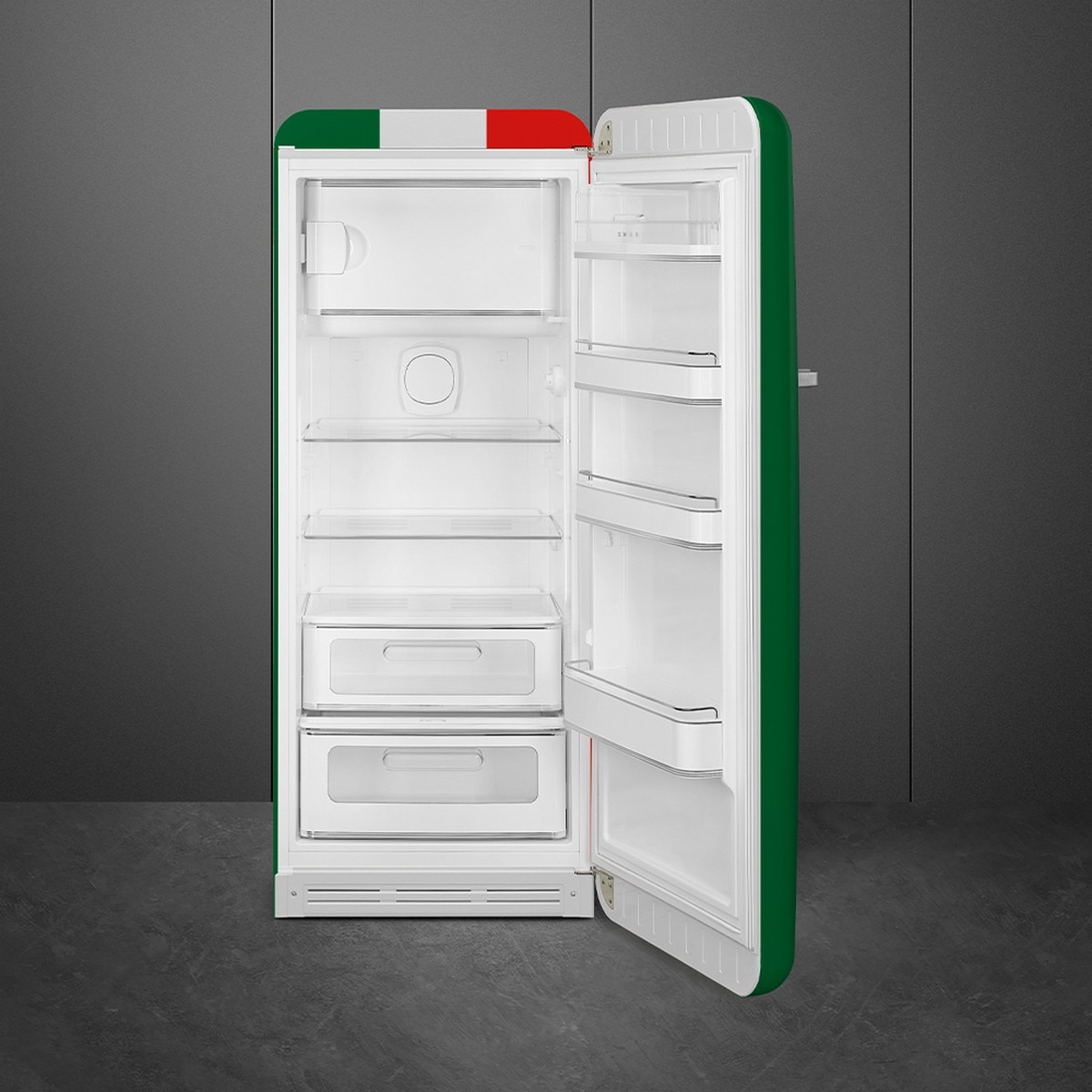 Frigorífico de 1 Porta Smeg FAB28RDIT6, Compressor Inverter, 270 Litros, com Abertura à Direita - Itália Multicolor-10