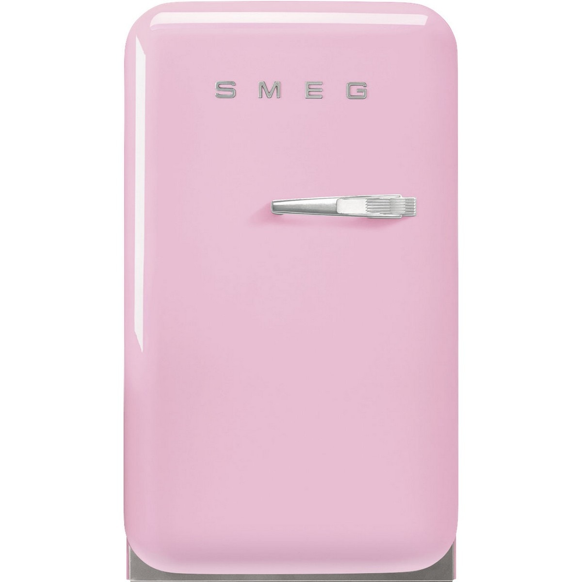 Frigorífico de 1 Porta Smeg FAB5LPK6, 34 litros, Frio Estático com Abertura à Esquerda - Rosa Rosa-1
