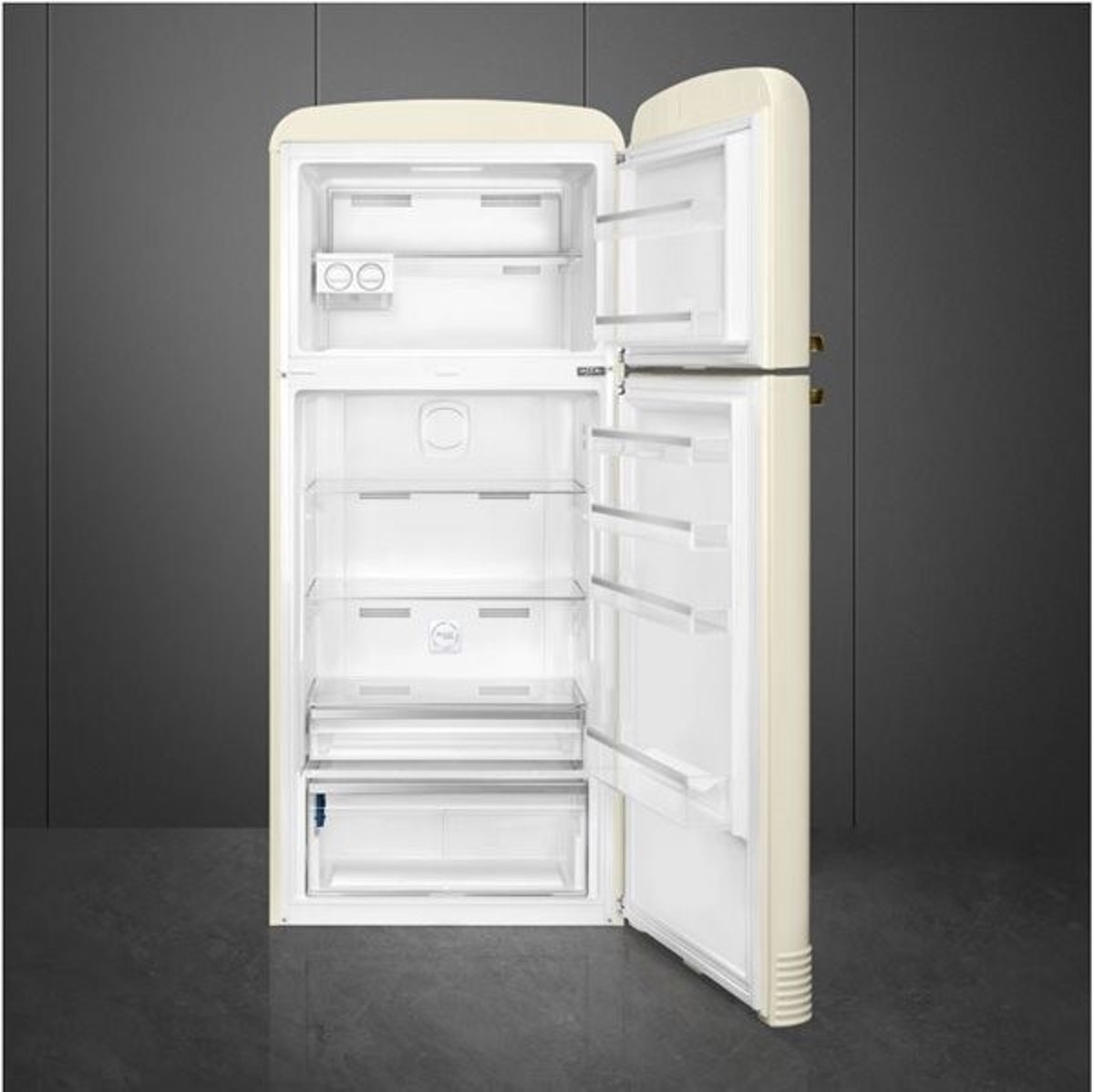 Frigorífico de 2 Portas Smeg Anni 50 FAB50RCRB5 Total No Frost com Dobradiças à Direita e de 192,1 cm - Creme Polido Creme-2