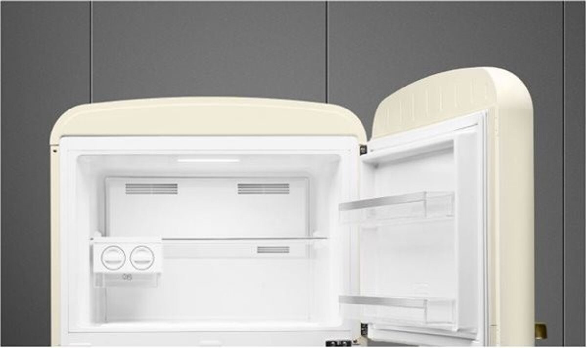 Frigorífico de 2 Portas Smeg Anni 50 FAB50RCRB5 Total No Frost com Dobradiças à Direita e de 192,1 cm - Creme Polido Creme-3
