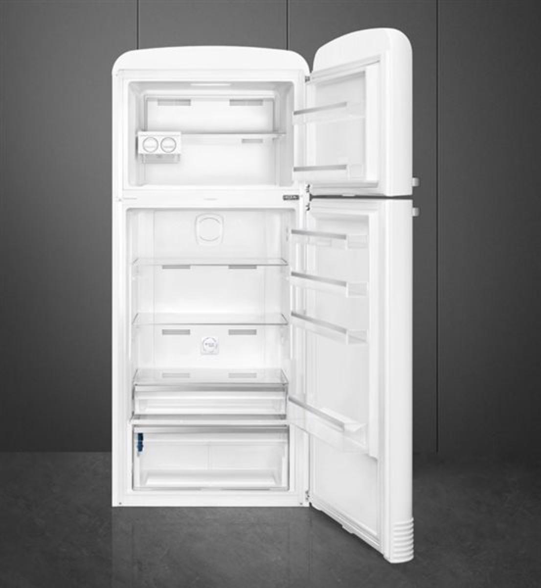Frigorífico de 2 Portas Smeg Anni 50 FAB50RWH5 Total No Frost com Dobradiças à Direita e de 192,1 cm - Branco Polido Branco-2