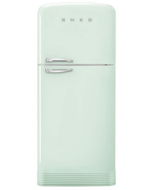 Imagem 0 de Frigorífico de 2 Portas Smeg Anni 50 FAB50RPG5 Total No Frost com Dobradiças à Direita e de 192,1 cm - Verde Água Polido