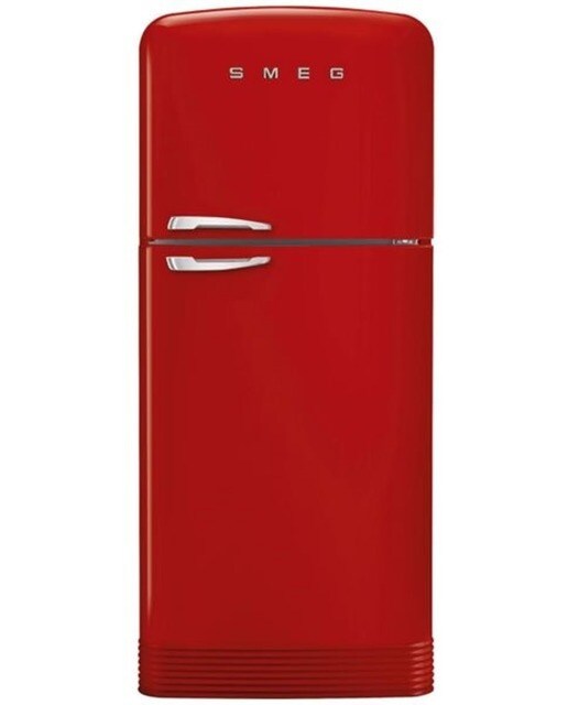 Imagem 0 de Frigorífico de 2 Portas Smeg Anni 50 FAB50RRD5 Total No Frost com Dobradiças à Direita e de 192,1 cm - Vermelho Polido