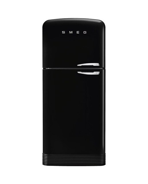 Frigorífico de 2 Portas Smeg Anni 50 FAB50LBL5 Total No Frost com Dobradiças à Esquerda e de 192,1 cm - Preto Polido Preto-1