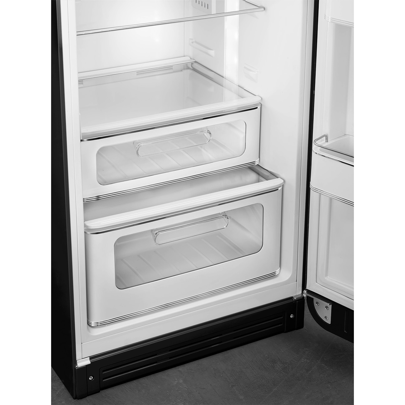 Frigorífico de 2 Portas Smeg FAB30RBL6 Ventilado, 294 Litros com Abertura à Direita - Preto Preto-9
