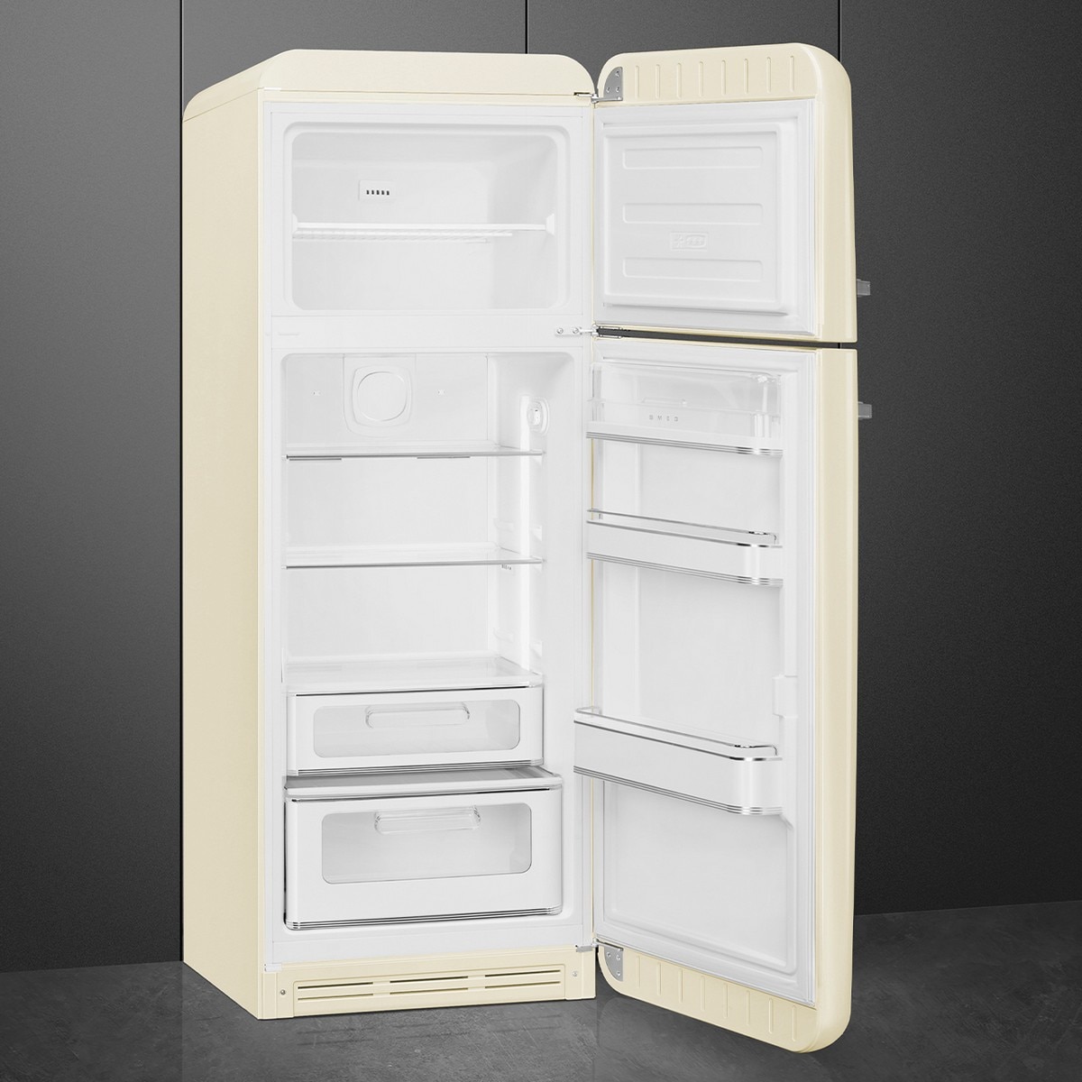 Frigorífico de 2 Portas Smeg Anni 50 FAB30RCR6 Ventilado com Abertura à Direita - Creme Creme-2