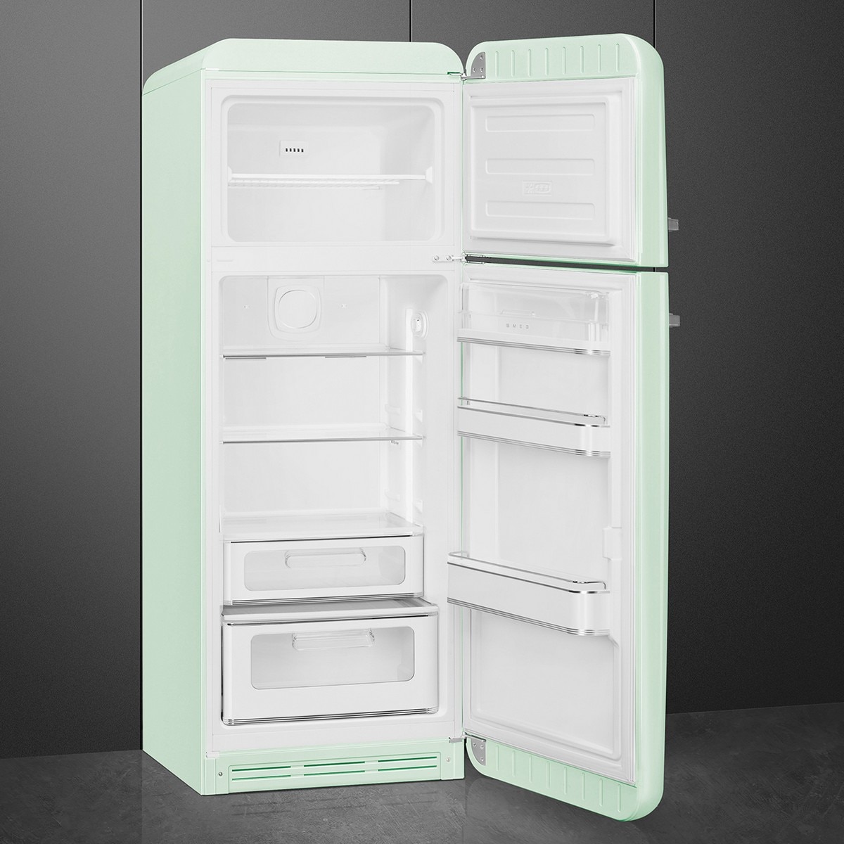 Frigorífico de 2 Portas Smeg Anni 50 FAB30RPG6 Ventilado com Abertura à Direita - Verde Água Verde Água-2