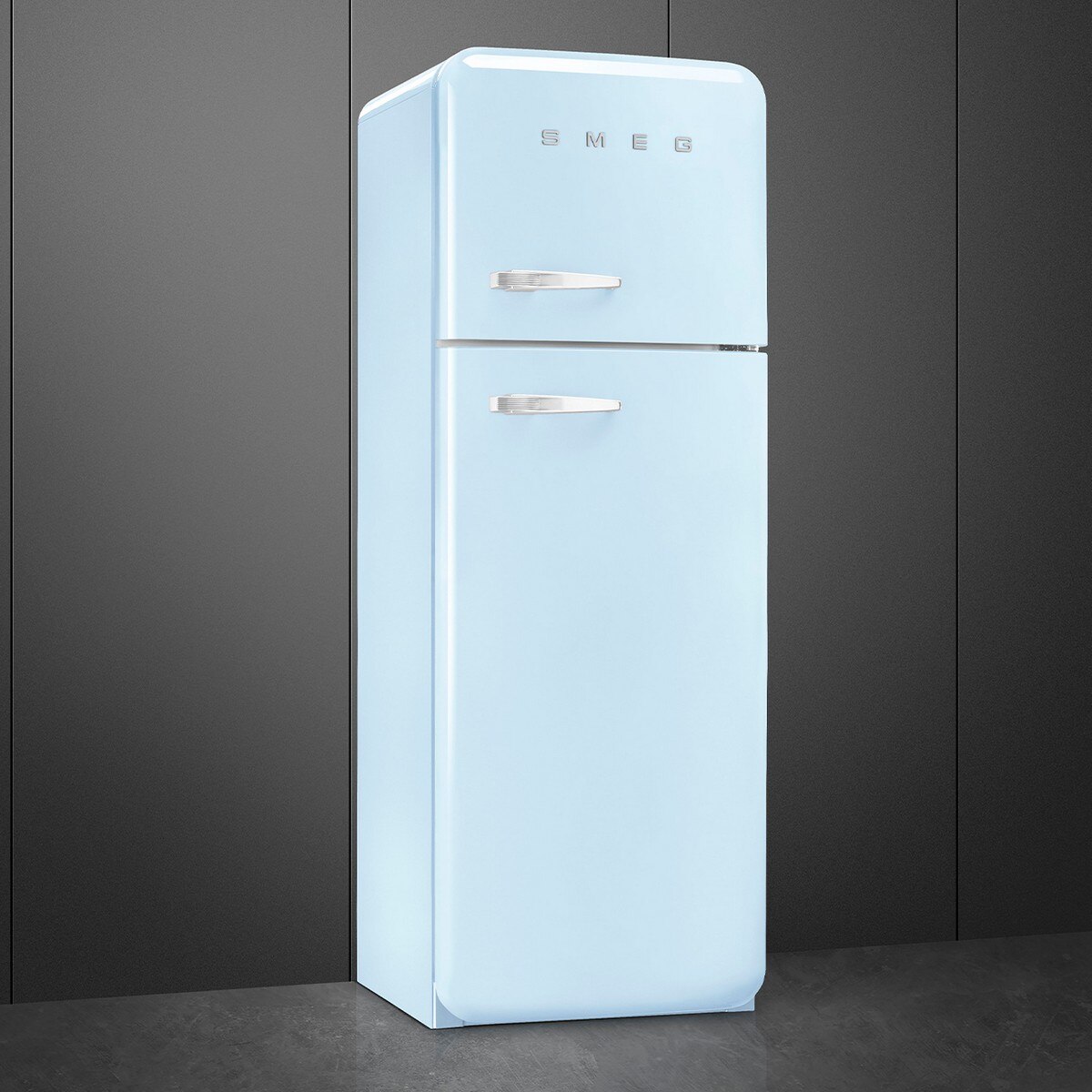 Frigorífico de 2 Portas Smeg Anni 50 FAB30RPB6 Ventilado com Abertura à Direita - Azul Céu Azul Céu-3