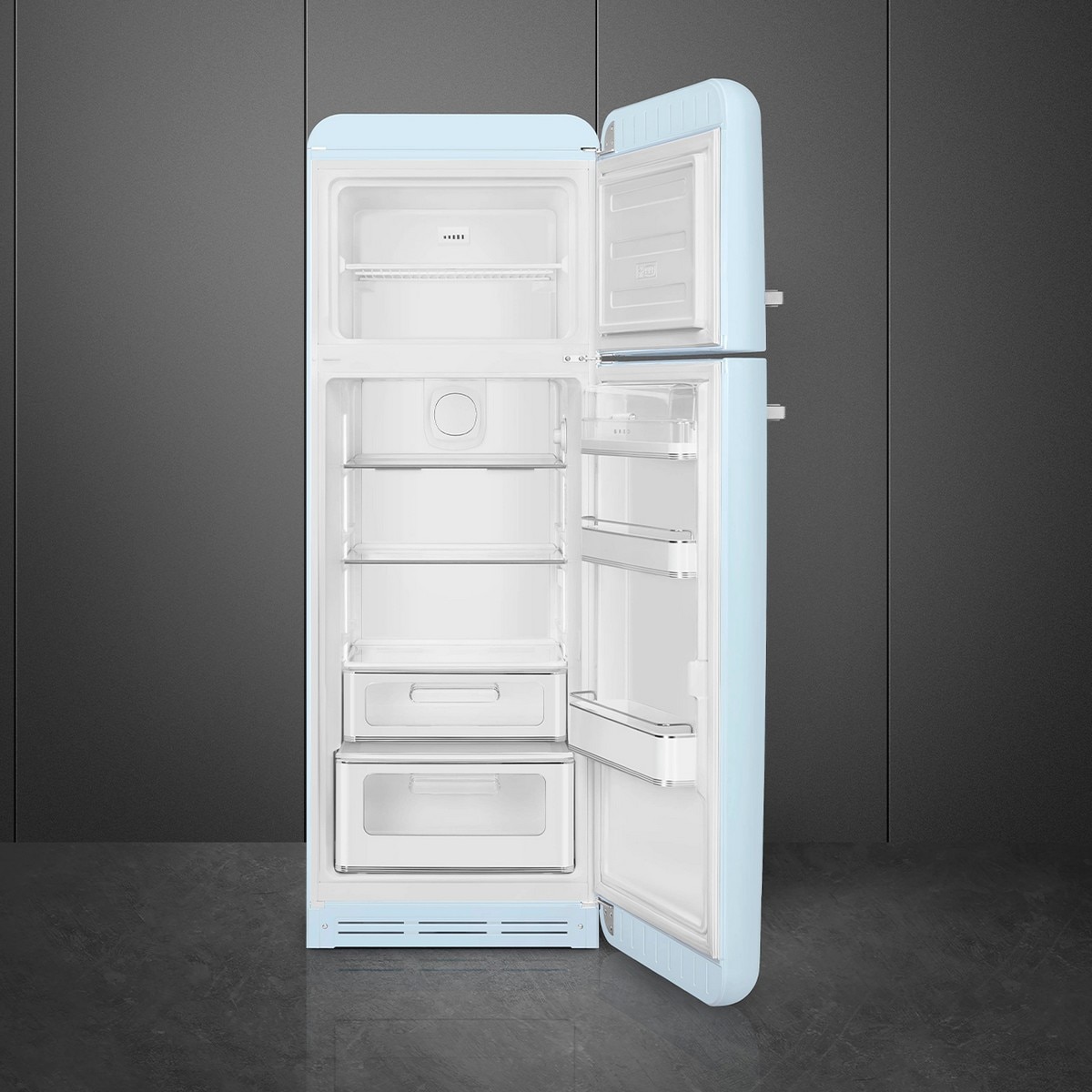 Frigorífico de 2 Portas Smeg Anni 50 FAB30RPB6 Ventilado com Abertura à Direita - Azul Céu Azul Céu-4