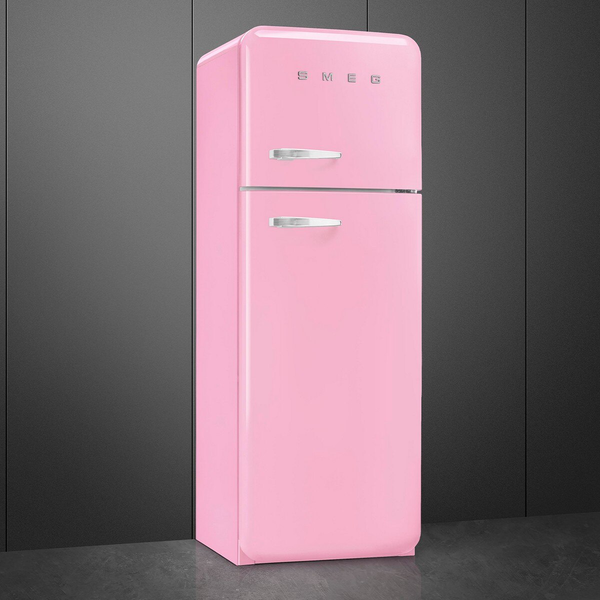 Frigorífico de 2 Portas Smeg Anni 50 FAB30RPK6 Ventilado com Abertura à Direita - Rosa Rosa-3