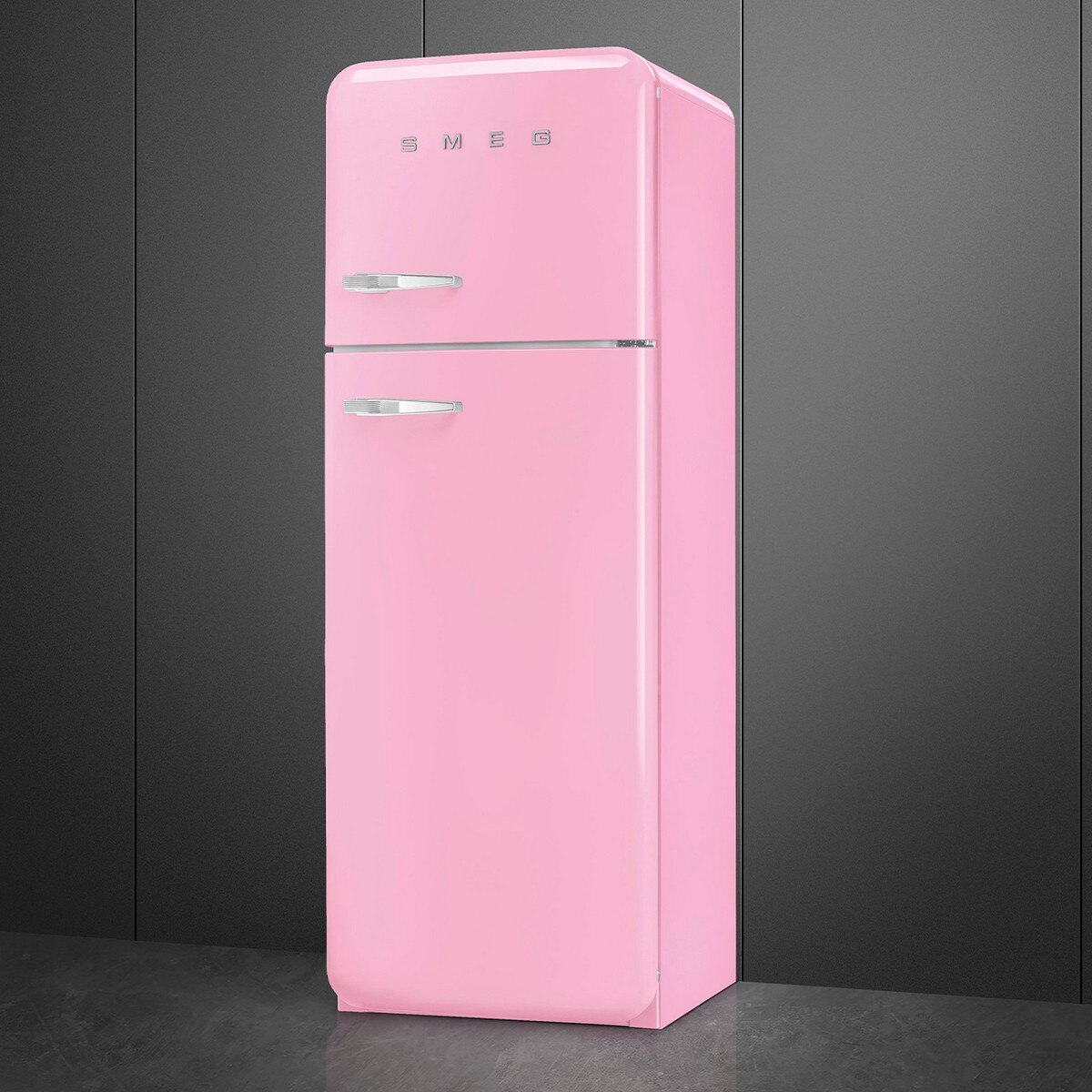 Frigorífico de 2 Portas Smeg Anni 50 FAB30RPK6 Ventilado com Abertura à Direita - Rosa Rosa-4