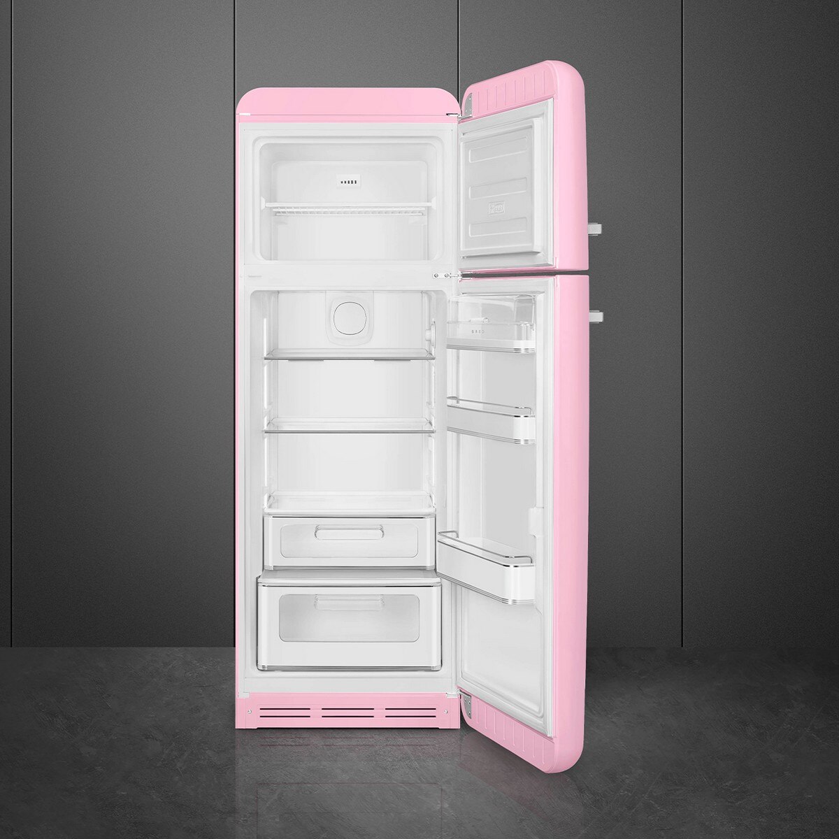Frigorífico de 2 Portas Smeg Anni 50 FAB30RPK6 Ventilado com Abertura à Direita - Rosa Rosa-5